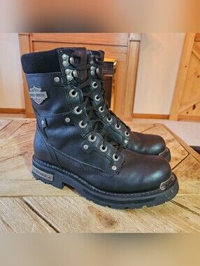 Mens Harley Davidson Riding Boots 9.5